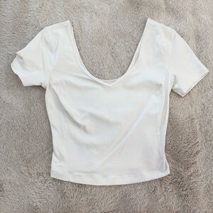 Lululemon White Women's Crop Top